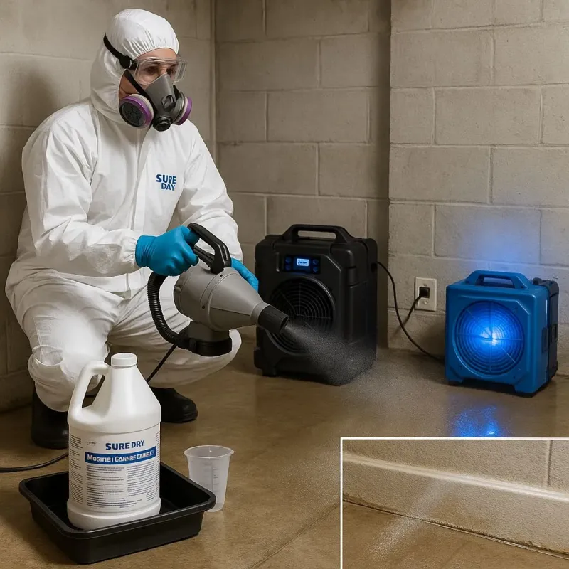 Sanitization and Odor Removal process in Palmdale, PA