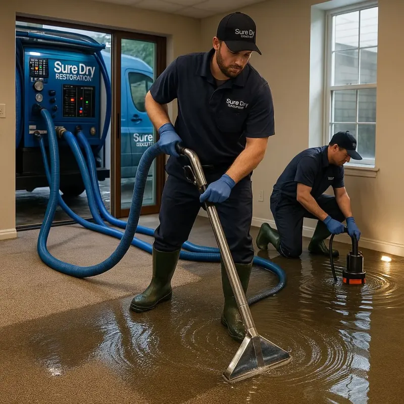 Water Extraction and Removal process in Palmdale, PA